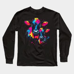 Cow Fathers Day Long Sleeve T-Shirt